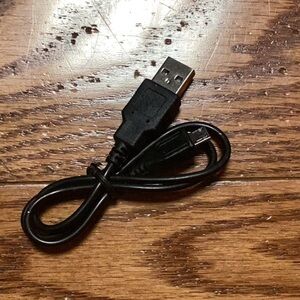 USB-A to MicroUSB male-male cord